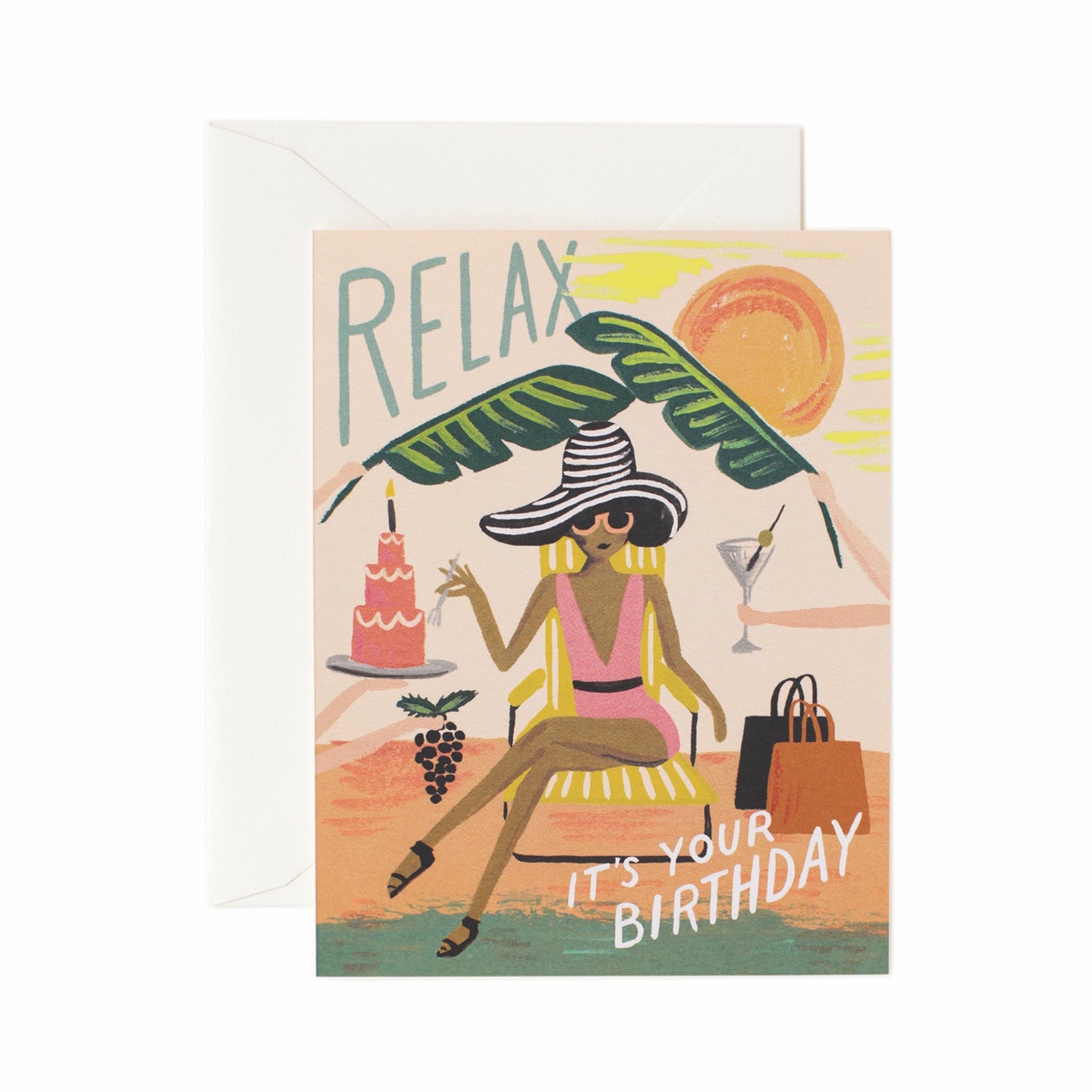 라이플페이퍼 Relax Birthday Card 생일 카드