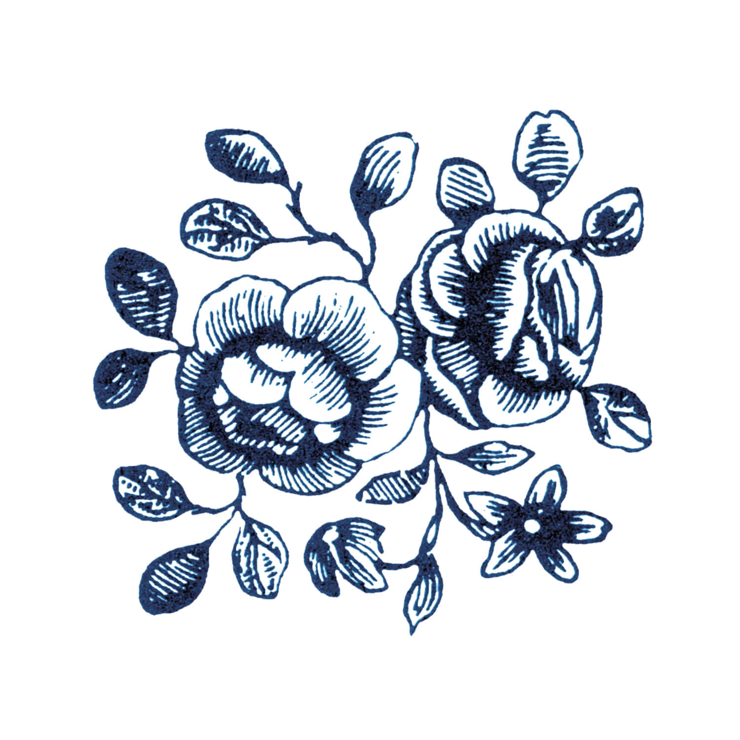 태틀리 Cartolina Blooms 타투스티커 페어 2매