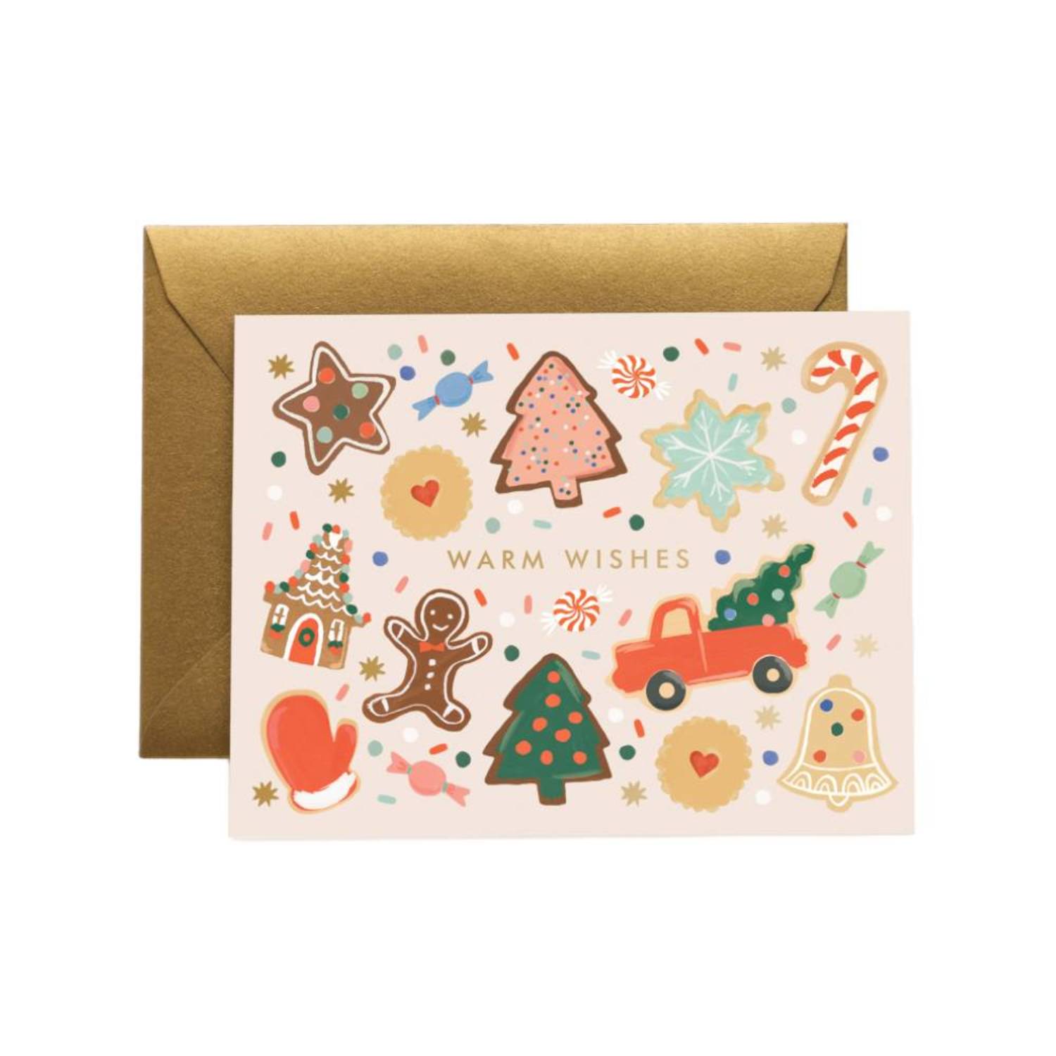 라이플페이퍼 Holiday Cookies Card 크리스마스 카드