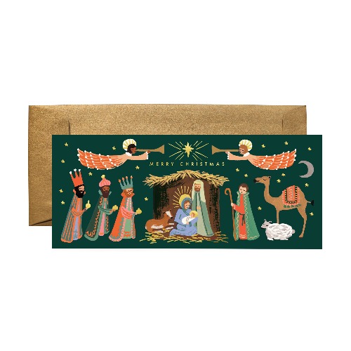 라이플페이퍼 Holiday Nativity No.10 Card 크리스마스 카드