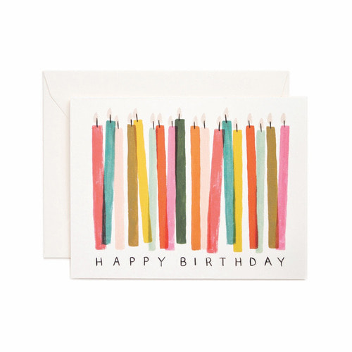 라이플페이퍼 Birthday Candles Card 생일 카드