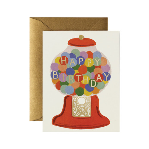 라이플페이퍼 Gumball Birthday Card 생일 카드